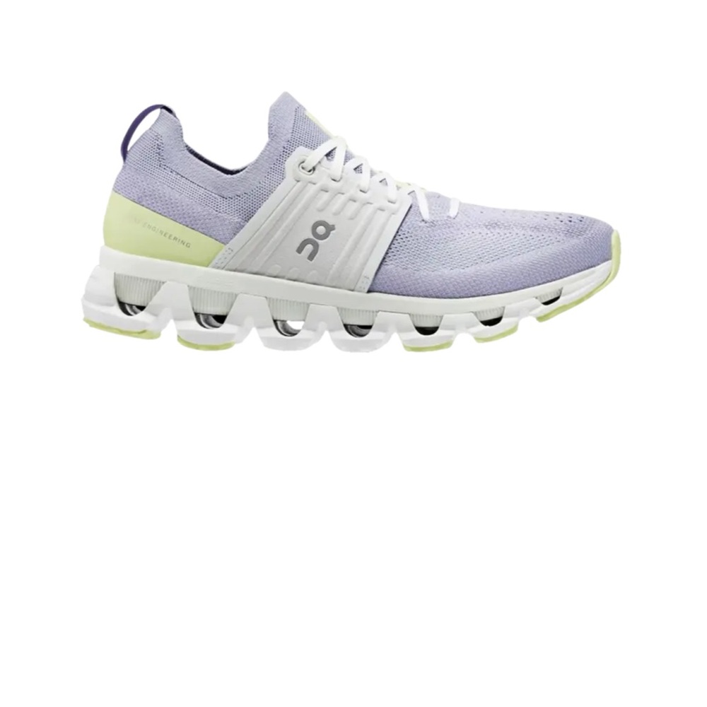 On Running Women's Lavender and White Athletic Shoes